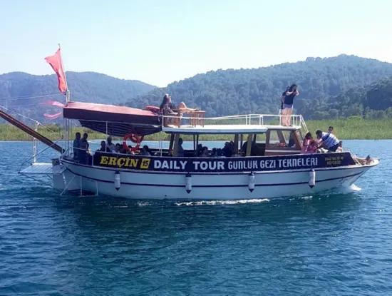 Koycegiz Moonlight Tour. Koycegiz Moonlight Boat Tour.